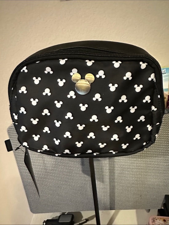 Disney Other - Disney Black and White Mickey Pattern Toiletry Bag